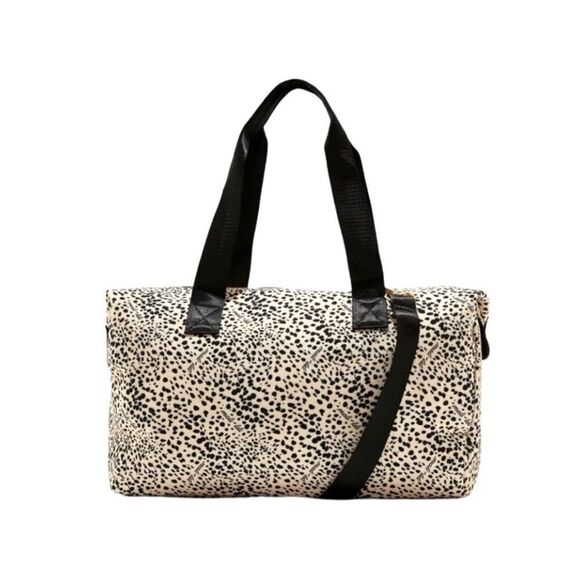 Mali & Lili Weekender Bag in Cream/Black NWT in packaging unopened - Picture 2 of 6